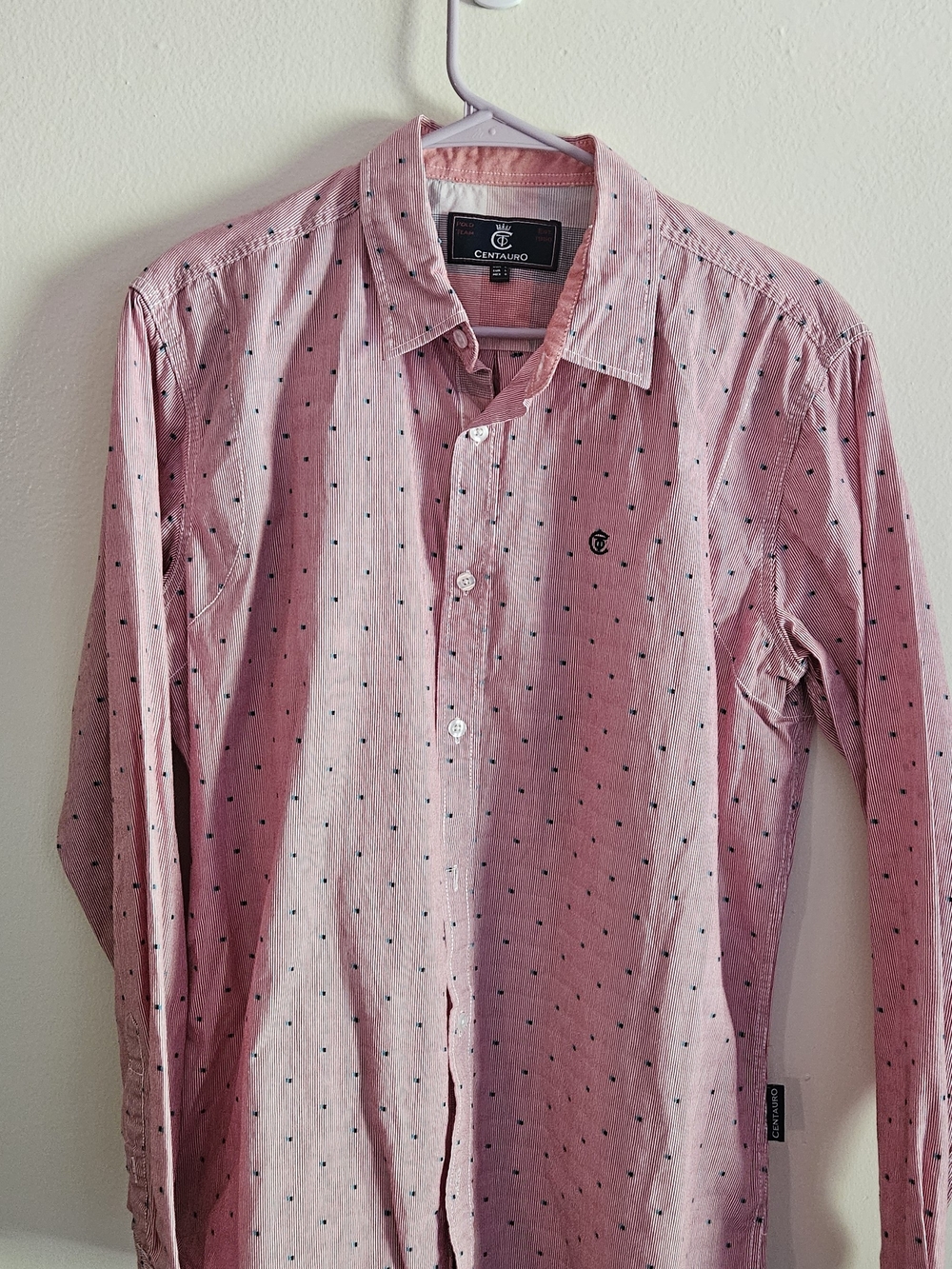 Men's Long-Sleeve Button-Down Shirt. Work Wear, Office, Church